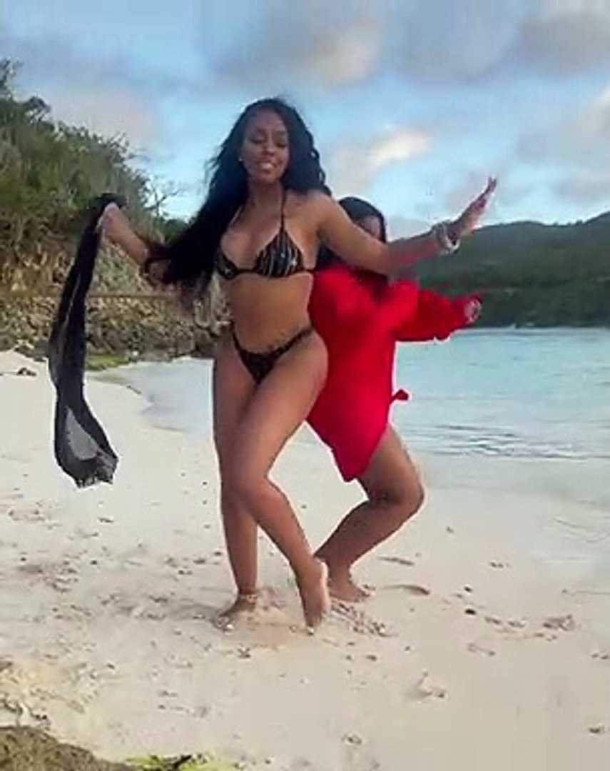 Yung Miami Flaunts Her Bikini Body on Mother's Day Wearing an Isa