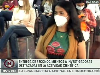 Ministerio de Tecnología reconoció a investigadoras destacadas en la actividad científica