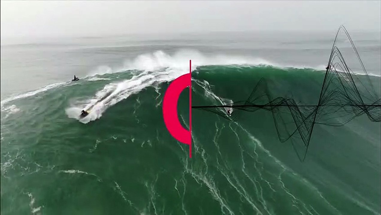 Kampf mit der Wellenwand