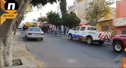 Controlan incendio en domicilio en Lomas de Casa Blanca