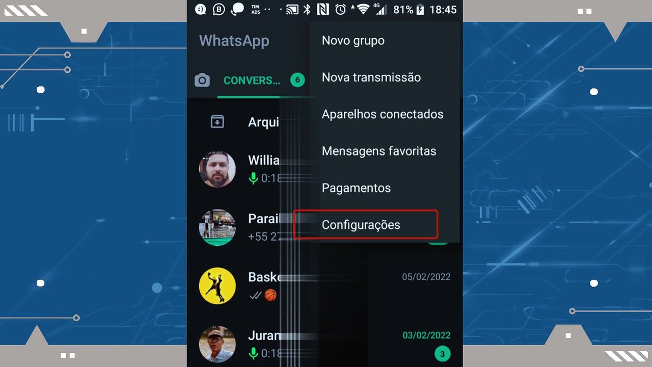 Como impedir que desconhecidos o adicionem a grupos no WhatsApp