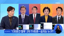 대선 후보 4인, 2차 TV토론 성적표는?