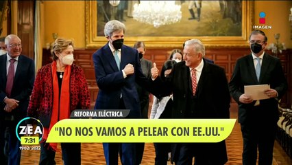 "No nos vamos a pelear con Estados Unidos": López Obrador sobre reforma eléctrica