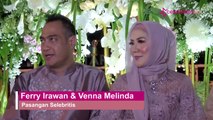 Ferry Irawan Resmi Melamar Venna Melinda dengan Kenakan Cincin Berlian