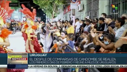 Pueblo uruguayo celebra la fiesta de la cultura afro-uruguaya