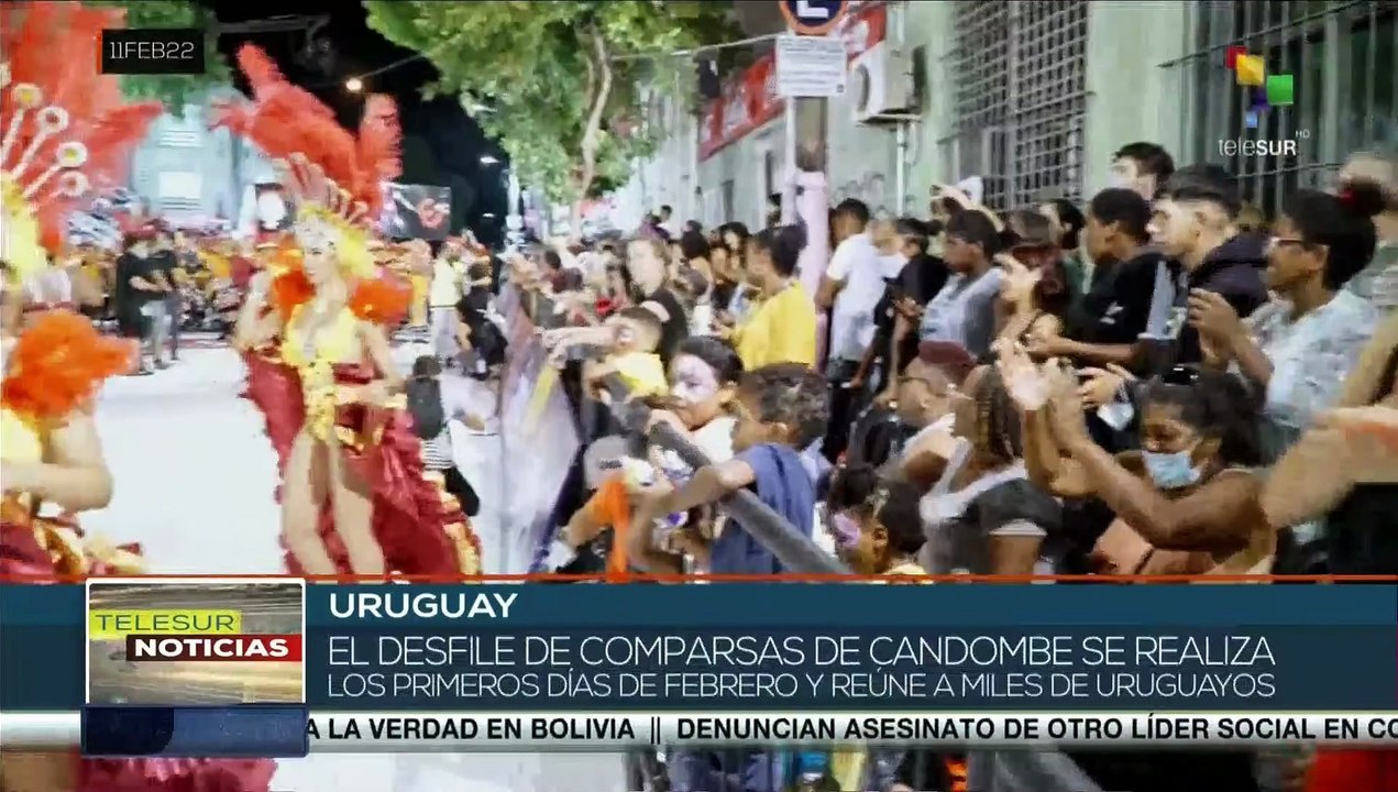 Pueblo uruguayo celebra la fiesta de la cultura afro-uruguaya