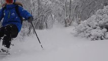 32cm of new snow at Falls Creek Falls Creek 25th July 15cm overnight.mov