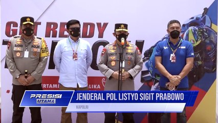 Cek Kesiapan Pramusim MotoGP Mandalika, Kapolri Pastikan Pelaksanan Prokes Hingga Pengamanan