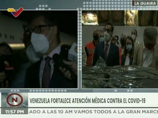 Arribaron al país 17 toneladas de insumos médicos contra la COVID-19 procedentes de Belarús