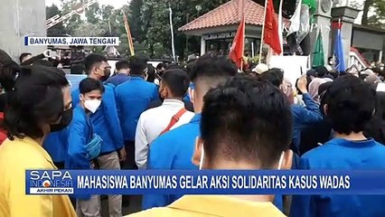 Tải video: Ratusan Mahasiswa Banyumas Gelar Aksi Solidaritas Perkara Kasus Desa Wadas