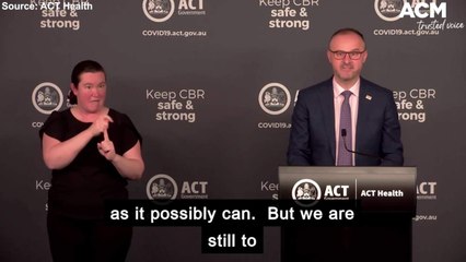 "Lockdown will not end early" as ACT records 9 cases on Wednesday - Andrew Barr COVID-19 Press Conference | August 25, 2021, Canberra Times