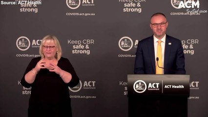 "A record day of cases for the ACT" with 30 new transmissions - Andrew Barr COVID-19 press conference | August 24, 2021, Canberra Times