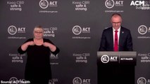 ACT cases expected to rise when lockdown ends on Friday - Andrew Barr COVID-19 Press Conference | October 12, 2021 | Canberra Times