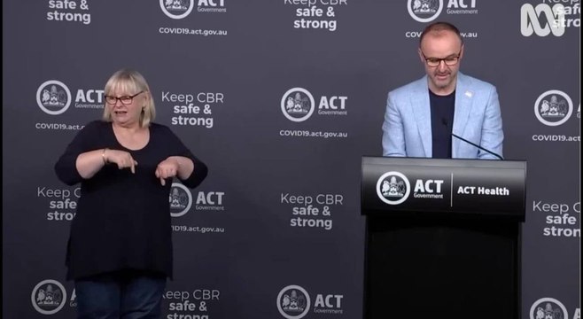 ACT records 15 new cases, six in community during infectious period - Andrew Barr COVID-19 press conference | September 11, 2021, Canberra Times