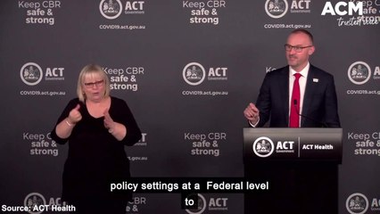 'There are going to be skill shortages' in the ACT - Andrew Barr COVID-19 Press Conference | November 9, 2021 | Canberra Times