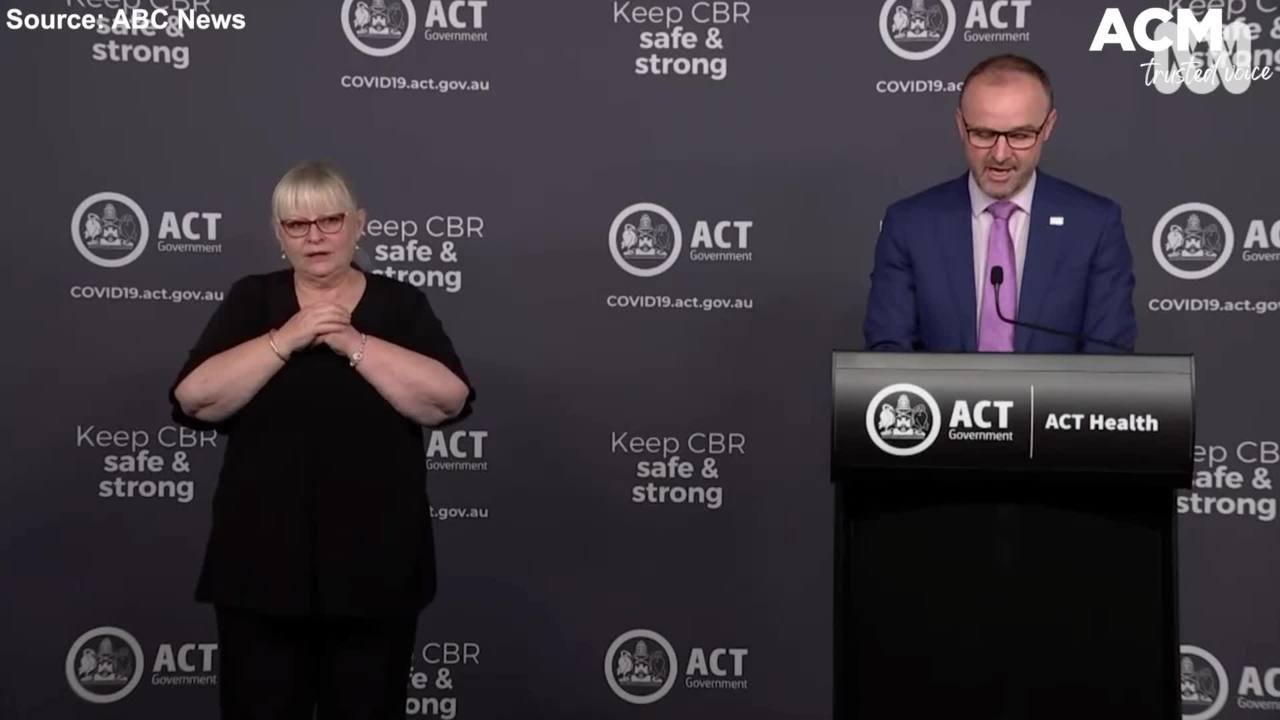 ACT records 13 new cases on Wednesday - Andrew Barr COVID-19 Press Conference | September 15, 2021, Canberra Times