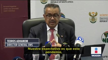 Esto fue lo que dijo el director de la OMS sobre fin de la pandemia