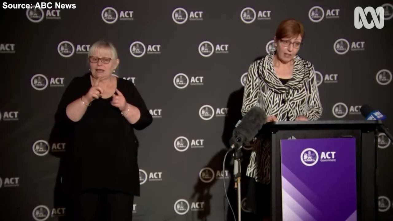 ACT records 28 cases and another death on Wednesday - Rachel Stephen-Smith COVID-19 Press Conference | October 6, 2021 | Canberra Times