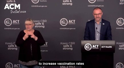 52 cases in Canberra on Saturday -  Andrew Barr COVID-19 press conference | October 2, 2021 | Canberra Times