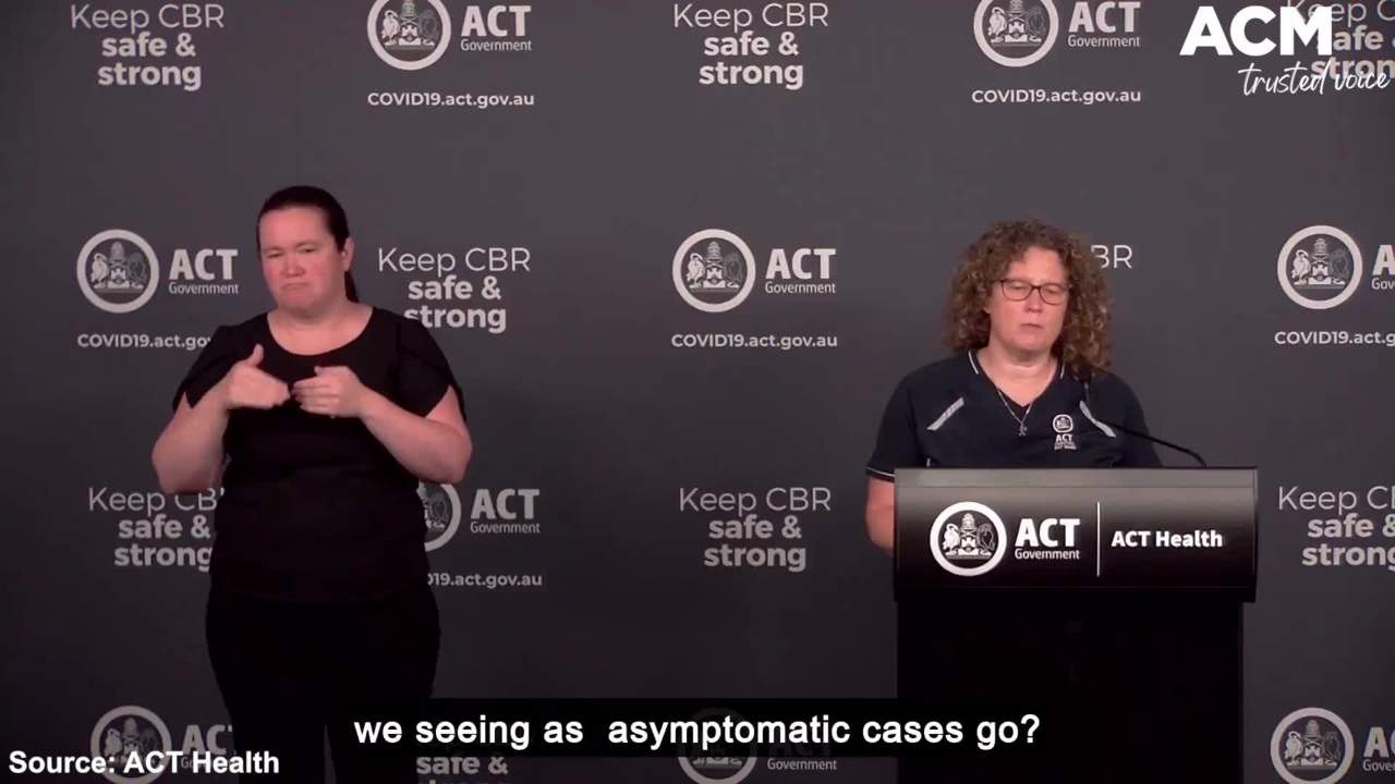 Fifty cases at Wanniassa School, Junior Campus - Dr Kerryn Coleman COVID-19 Press Conference | November 9, 2021 | Canberra Times