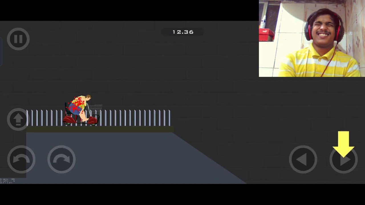 Happy wheels funny gameplay in hindi | Happy wheels business guy level 1 and 2  | Vikhyat Gaming