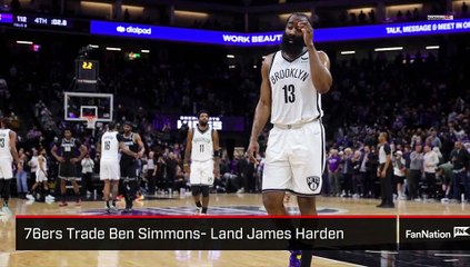 Philadelphia 76ers Trade Ben Simmons for James Harden