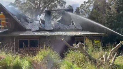 Firefighters work to extinguish fire at Lanena - OCTOBER 2021 - THE EXAMINER