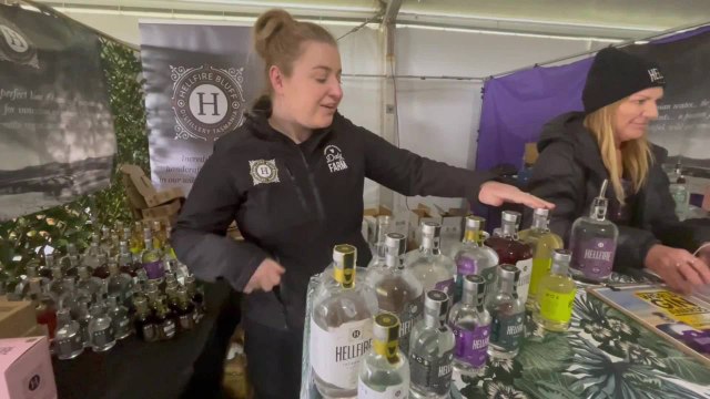 Hellfire Distillery at the Tasmanian Craft Fair - The Examiner - October 30