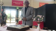 Fr Wilf Plunkett speaks on his 90th Birthday