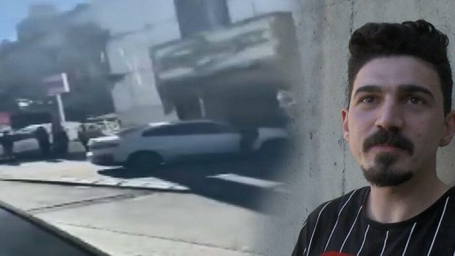 Arabayla düğün salonuna daldı, ardından beyzbol sopasıyla dehşet saçtı