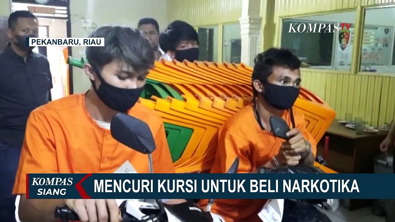 Polisi Tangkap Kawanan Pencuri Kursi, Pelaku Pakai Uang Hasil Pencurian Buat Beli Narkoba