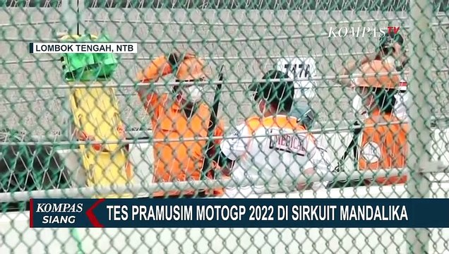 Tes Pramusim MotoGP 2022, Pembalap Uji Ban dan Kecepatan Motor di Sirkuit Mandalika