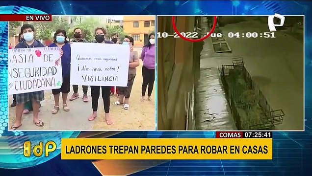 Comas: denuncian que se incrementan robos a viviendas