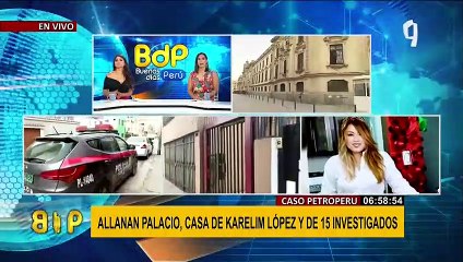 Caso Petroperú: Allanan vivienda de Karelim López y Palacio de Gobierno