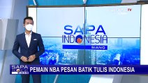 Membanggakan! Pemain NBA Justin Holiday Pesan Batik Tulis dari Blitar