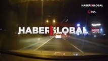 Elazığ'da trafikte makas terörü! Hem kendini hem de trafiği tehlikeye attı