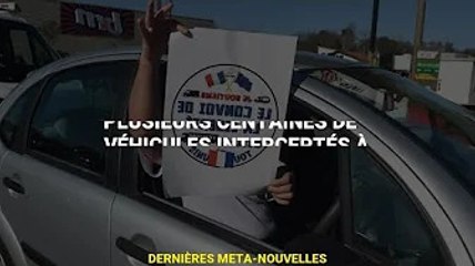 "Liberté" : des centaines de voitures interceptées à Paris