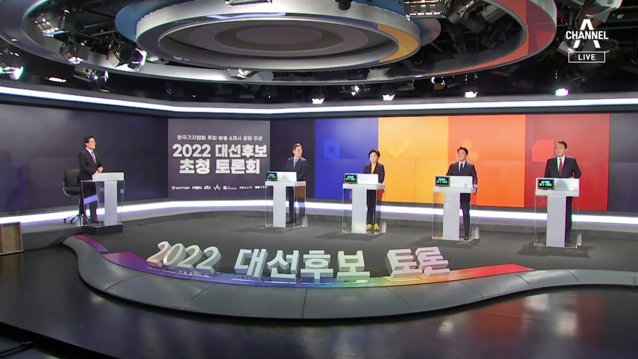 대장동·백현동‧신천지·무속…2차 대선 토론 ‘난타전’