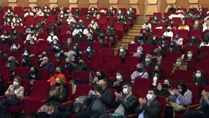 Kutuplardan dönen Prof. Dr. Burcu Özsoy, Tuzlalı kız öğrencilerle buluştu