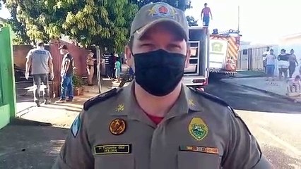 Corpo é encontrado em residência que pegou fogo no bairro Ouro Branco - Tenente Willian