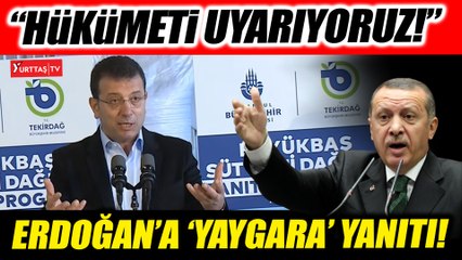 Ekrem İmamoğlu’ndan Erdoğan’a elektrik ve doğal gaz zammı cevabı! "Hükümeti uyarıyoruz!"
