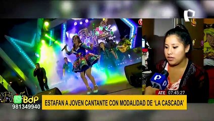 Ate: Estafan a cantante folclórica con el cuento de “La Cascada”