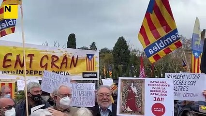 Ambient manifestació ANC parlament