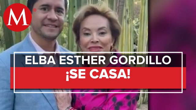 En Oaxaca, Elba Esther Gordillo contrae matrimonio con su abogado