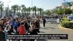 Manifestación multitudinaria en las calles de Palma contra las restricciones de Sánchez y Armengol