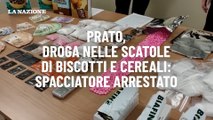 Prato, droga nelle scatole di biscotti e cereali: spacciatore arrestato