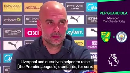 Liverpool and City have set the standard for the Premier League - Guardiola