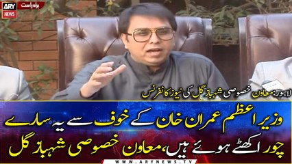 All these thieves have come together because of PM Imran Khan fear, Special Assistant Shahbaz Gill