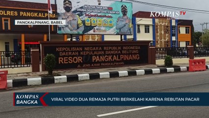Viral, Video Dua Remaja Putri Berkelahi Karena Rebutan Pacar