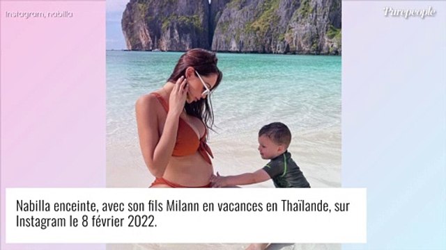 Nabilla enceinte : une grossesse très avancée et une prise de poids importante, ses premières confidences